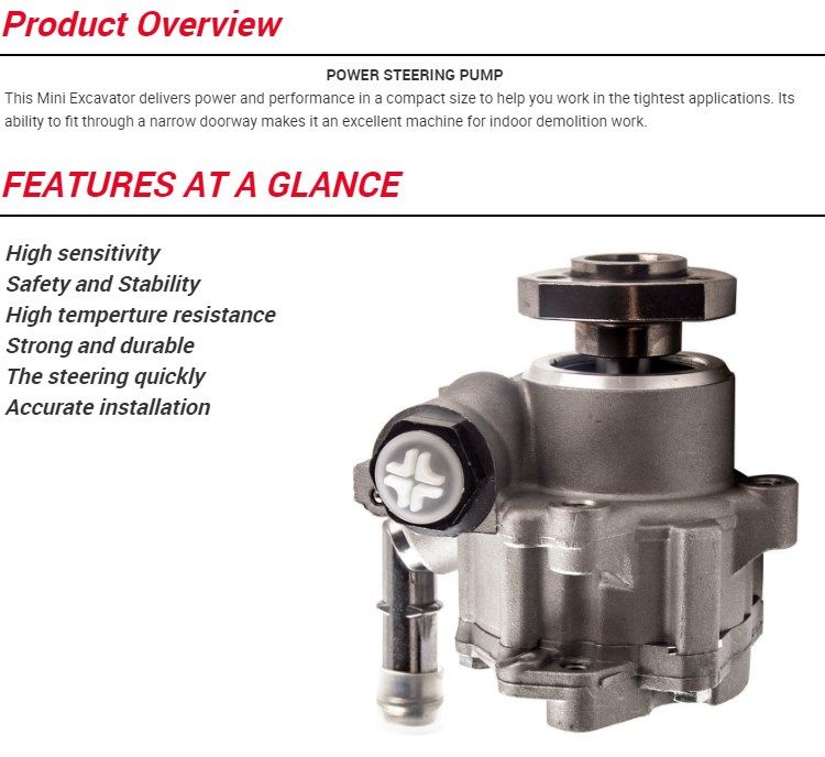 028145157D 357422155f 028145157dx 6K0422154X Power Steering Pump for VW Passat Variant