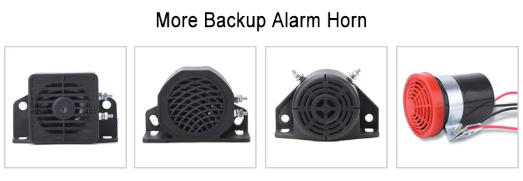 12V 24V High Quality Alarm Reversing Beep Backup Horn for Universal Car Bus Truck