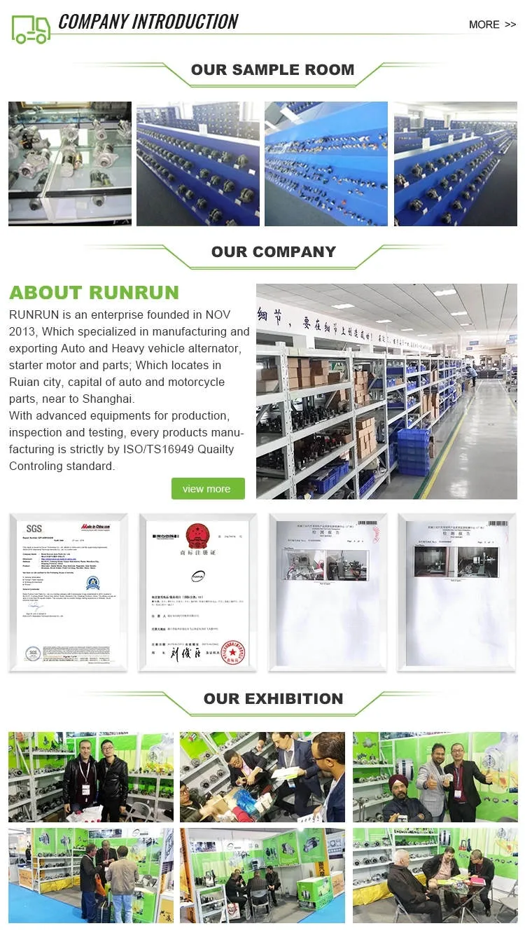 12V 70A Car Alternator for Isuzu Trooper 4jg2 Npr400 8971137700