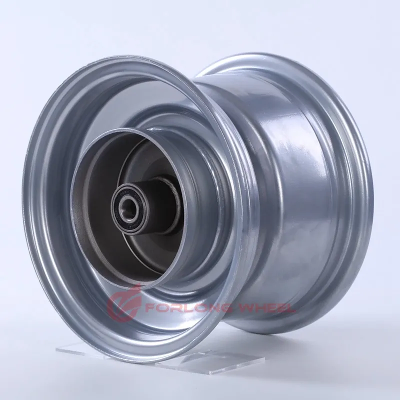 140mm 10inch High Speed Small Trailer Steel Wheel