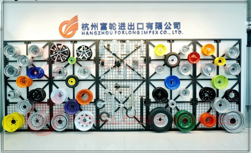 140mm 10inch High Speed Small Trailer Steel Wheel