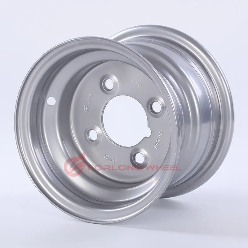 140mm 10inch High Speed Small Trailer Steel Wheel