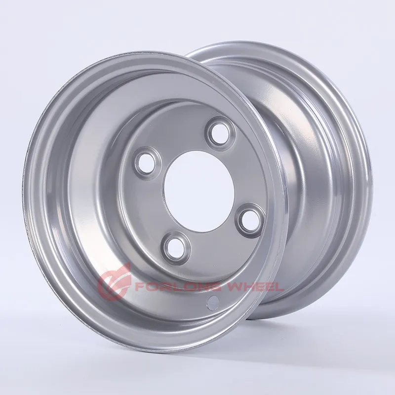 140mm 10inch High Speed Small Trailer Steel Wheel