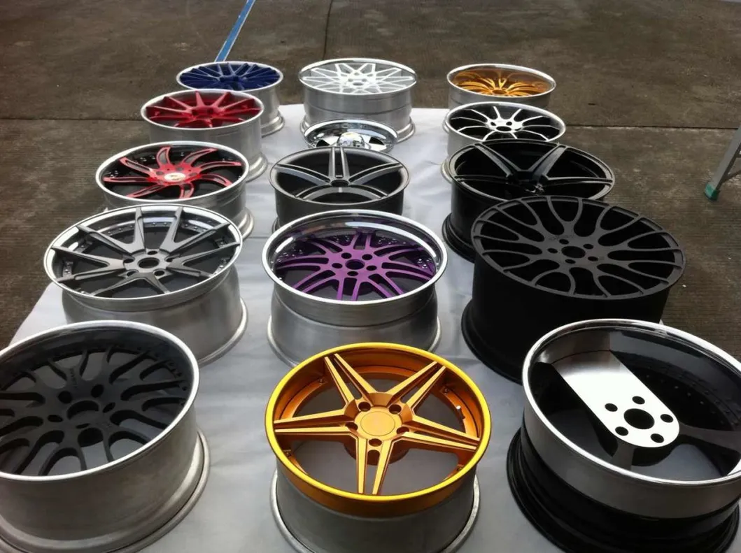 16X7.0 Inch 30 Et 6X139.7 Black Machined Face and Lip for Passenger Car Tires Car Wheel Aluminum Alloy Wheel Rims