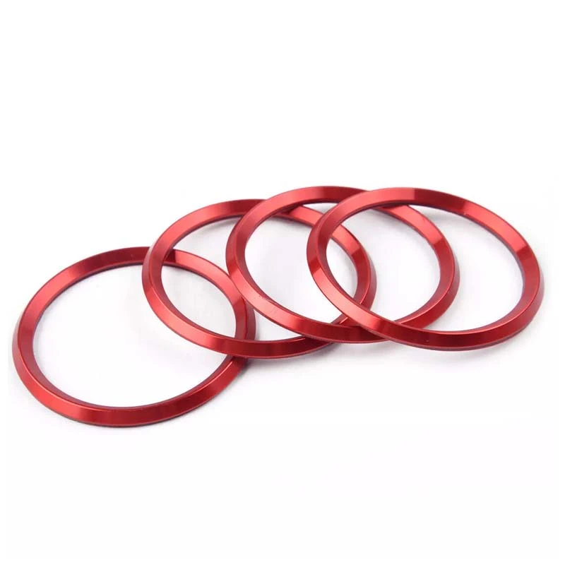 Why Does My Red Aluminium Alloy Hub Center Ring Still Have Play After Installation