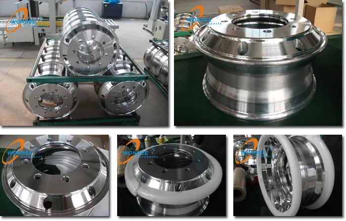 22.5*8.25 Truck Alloy Wheel for 11r225