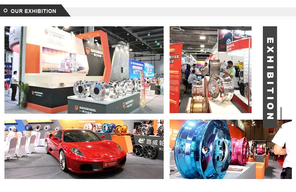 22.5inch Machined and Polished Alloy Truck Rims or Hubs