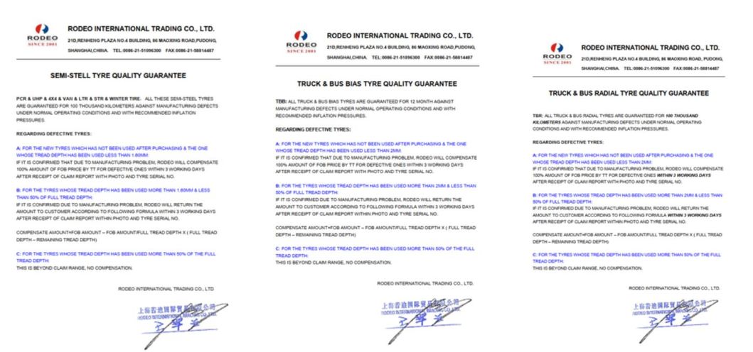 225/75r15 235/75r15 Chengshan Brand Passenger Car Tyres PCR