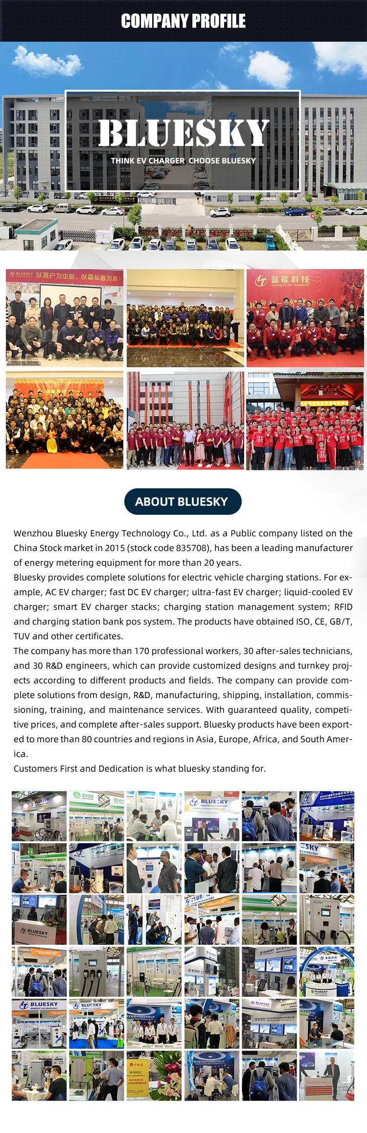 30kw DC GB/T ev charger supply Single connector EVSE electric car charging