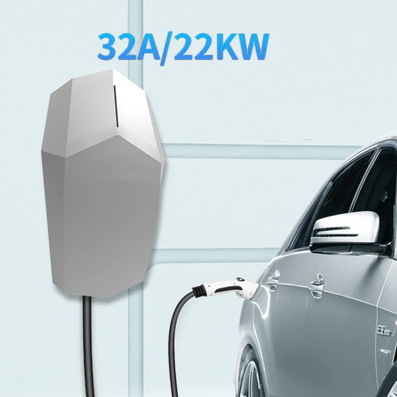 32A/22kw Portable Fast Power Bank Electric Car Station EV Charger