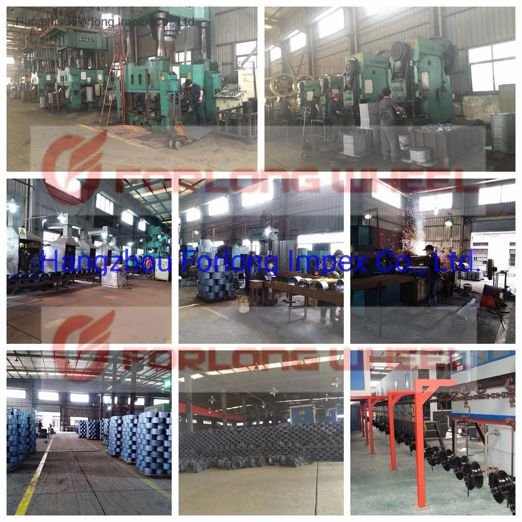 5.5X8 4X100 Trailer Steel Wheel Rim with Best Price