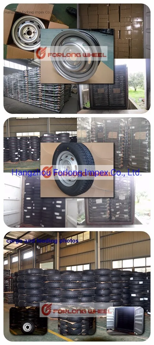 5.5X8 4X100 Trailer Steel Wheel Rim with Best Price
