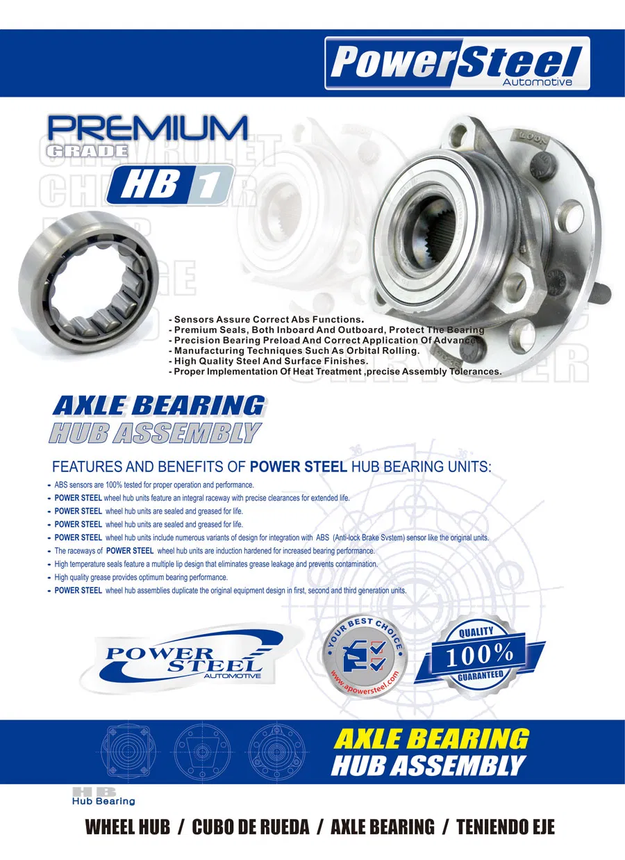 5154262AA, -5154262ab, -68302651AA-515513325-Front-Wheel-Bearing-&-Hub-2012-2016-Dodge-Charger-Challenger-300-Rwd