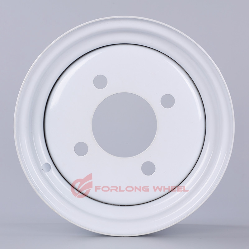 5h with 112mm 10inch Steel Wheel for Small Trailer