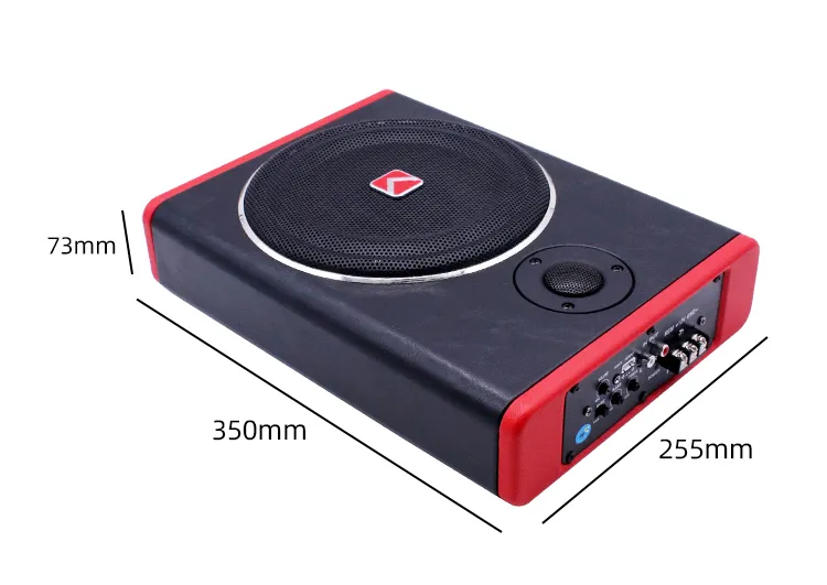 600W Max Power Super Slim Under Seat Subwoofer Disco Music for Car Subwoofer Various Bluetooth Subwoofer Car Audio