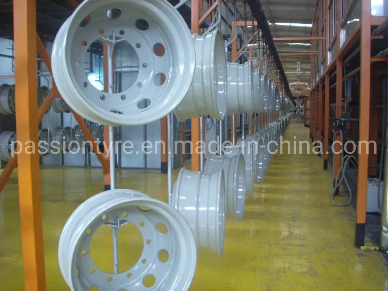 8.25*22.5 9.00X22.5 11.75X22.5 Steel Tire Wheel Rims for Truck Tyre 275/70r22.5 315/70r22.5 385/55r22.5