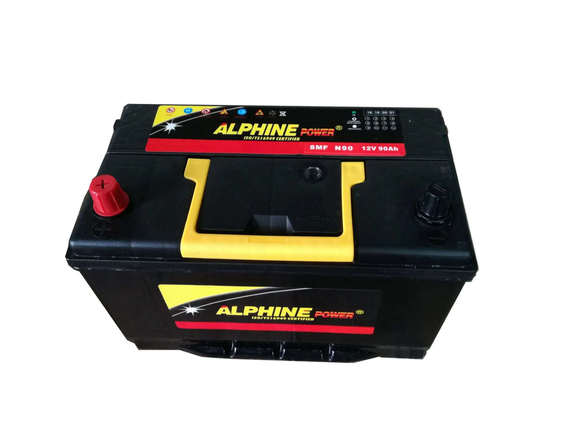 95D31L Mf JIS 12V80ah 90ah 85ah 70ah 65ah Maintenance Free SLA Sealed Truck Car Vehicle Automobile Lead Acid Auto Automotive Battery