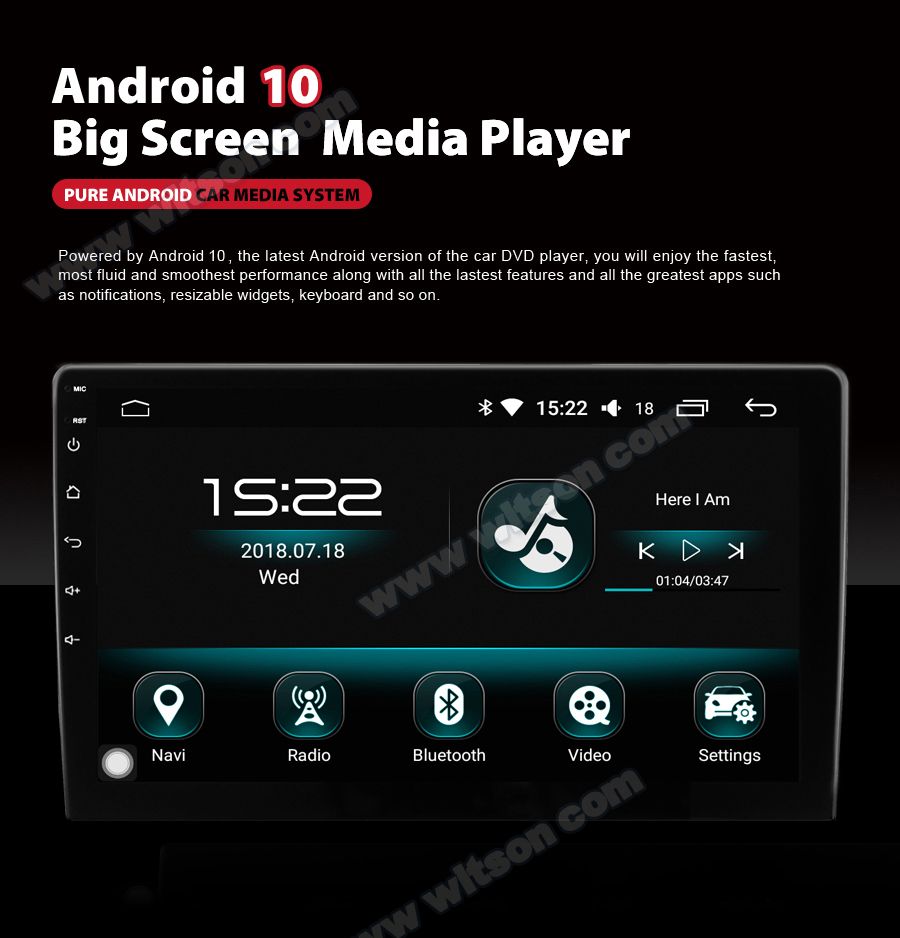 Android 11 Car Radio Android for Suzuki 2016-2018 Baleno 4GB RAM 64GB Flash Big Screen in Car DVD Player