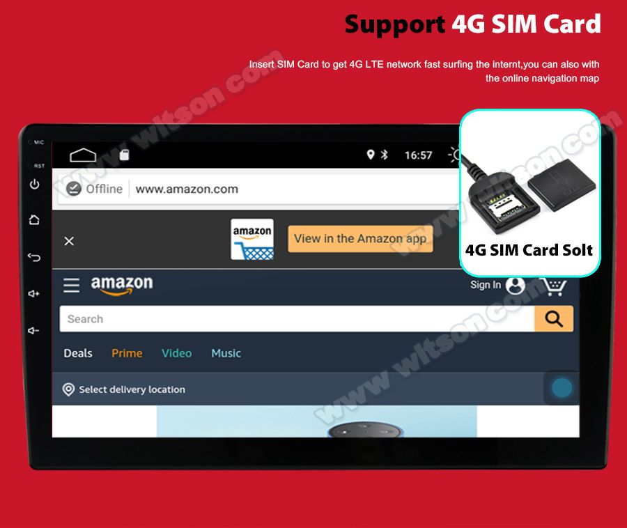 Android 11 Car Radio Android for Suzuki 2016-2018 Baleno 4GB RAM 64GB Flash Big Screen in Car DVD Player