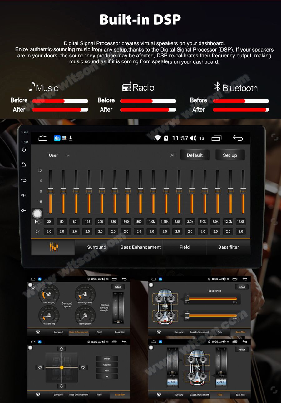 Android 11 Car Radio Android for Suzuki 2016-2018 Baleno 4GB RAM 64GB Flash Big Screen in Car DVD Player