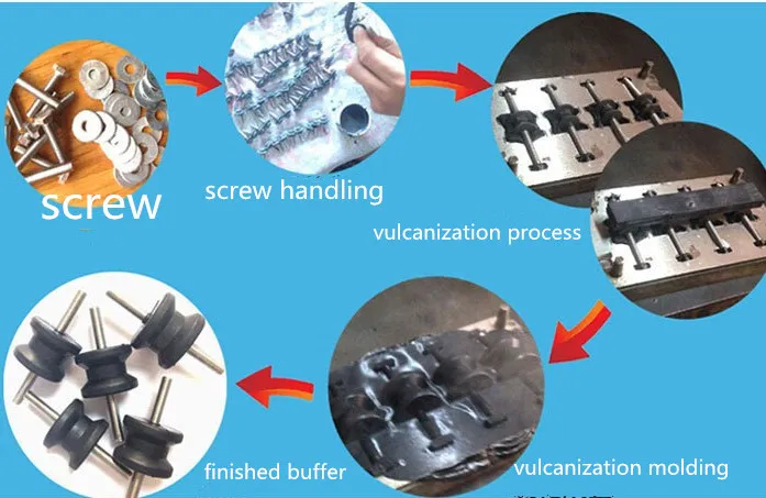 Anti Vibration Feet Rubber Buffer Rubber Damper for Auto, Machinery