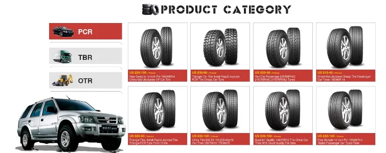 Aplus Hankook Passenger Car Tire, Habilead SUV 4X4 Tires, Aoteli Tires PCR Winter Tires