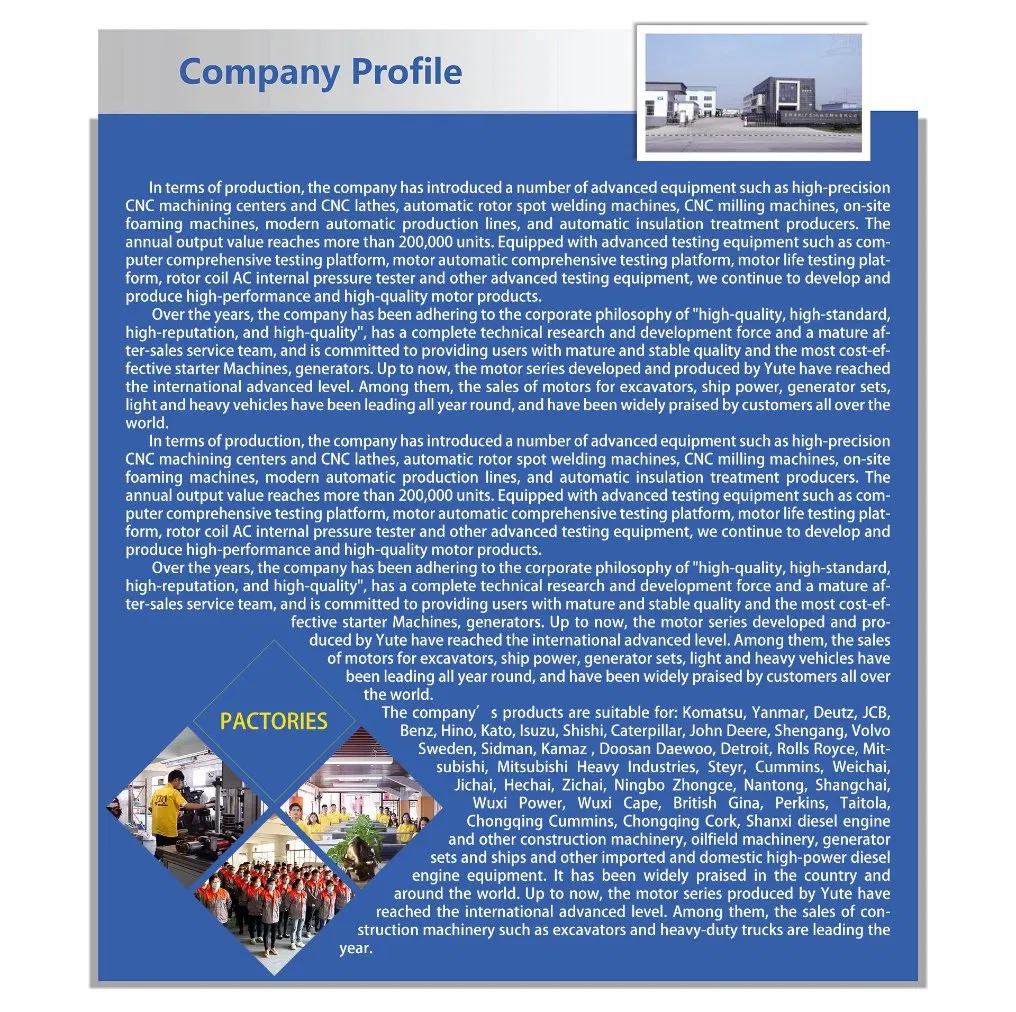 Auto Parts 1286601m 3730042354 12V 110A 4D56-E Car Alternator for Mando Hyundai Lester