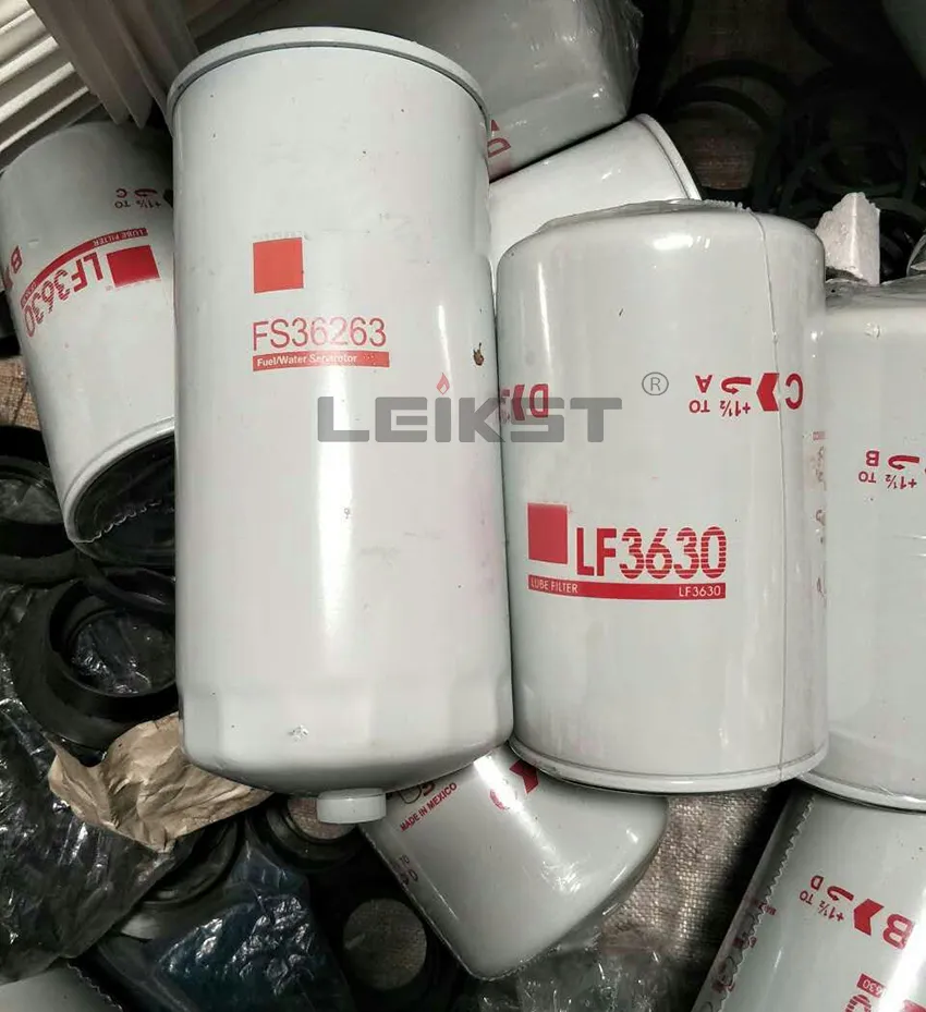 Auto Parts Oil Filter 1000424655/61000070005h/Lf3874 Power Fuel /Oil Filter for Construction Machines