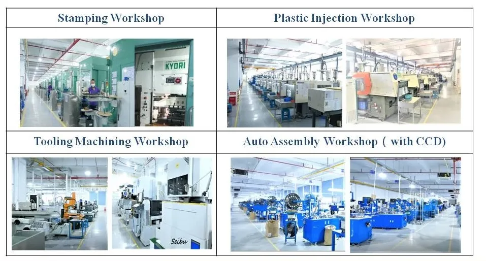 Auto Power Wire Connector Plastic Products Injection Mould Automobile Parts