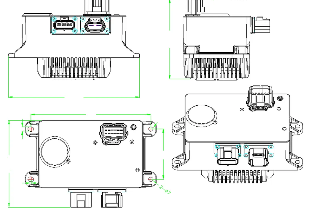 Automatic Shutoff Protection Air Cooling/Water Cooling EV Charger