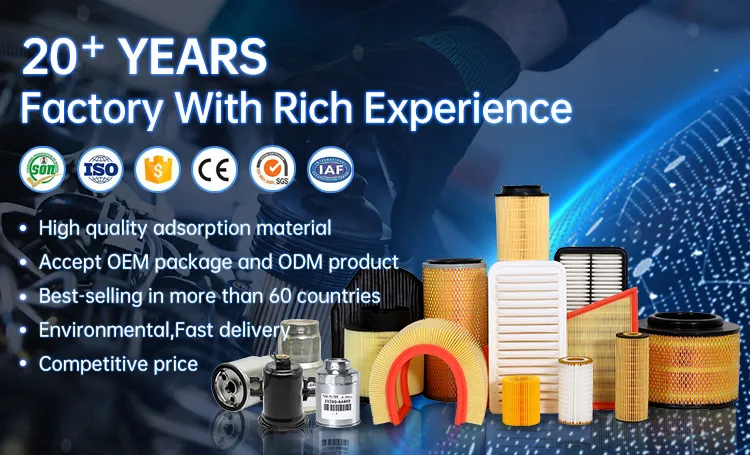 Best Price Factory Auto Engine Parts Air Filter Replacement 17801-63010/13780-82400