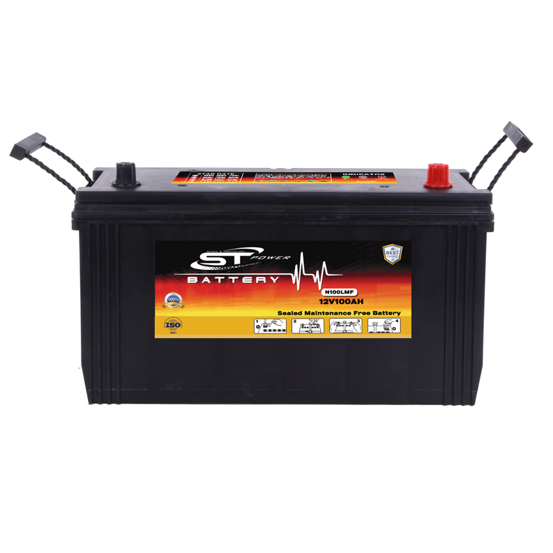 Best Price in JIS E41 N100d2 N100lmf Mainenance Free 12V100ah AGM Automotive Truck Battery