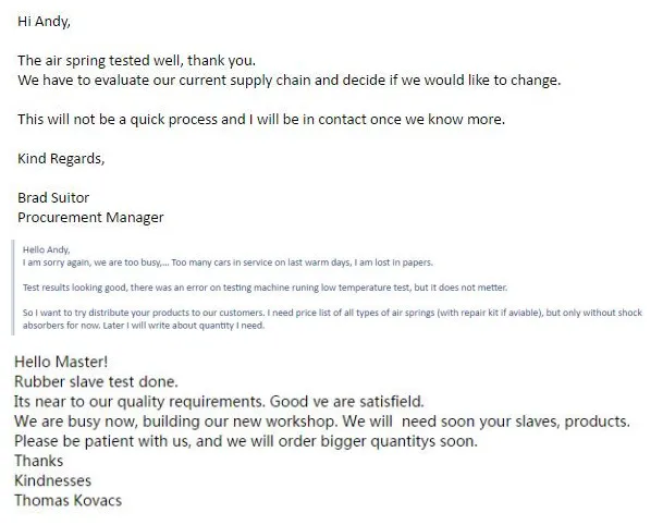 BMW F11 Rear Air Suspension Spring OE 3710 6781844