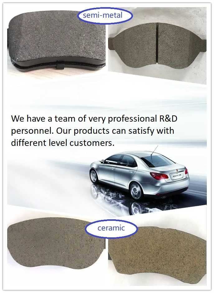 Brake Pads Discs D1035 for Chevrolet Aveo