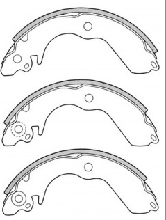 Brake Shoes (K6712)