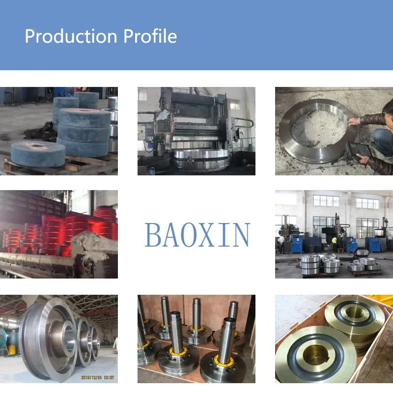 BS 708m40 Transmission Heavy Rail Forging Wheel