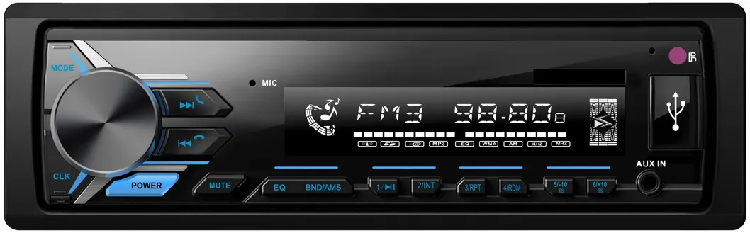 Car Multimedia Detachable Panel FM Transmitter DVD Audio Player Sr3255