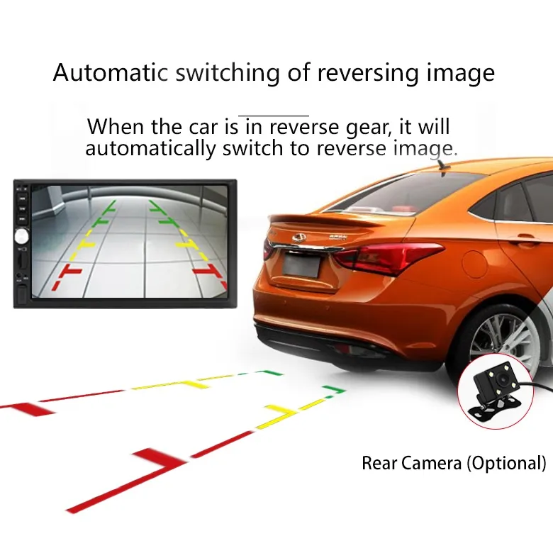 Car Stereo Radio 7′′ TFT Capacitance Touch Screen Car MP5 Player