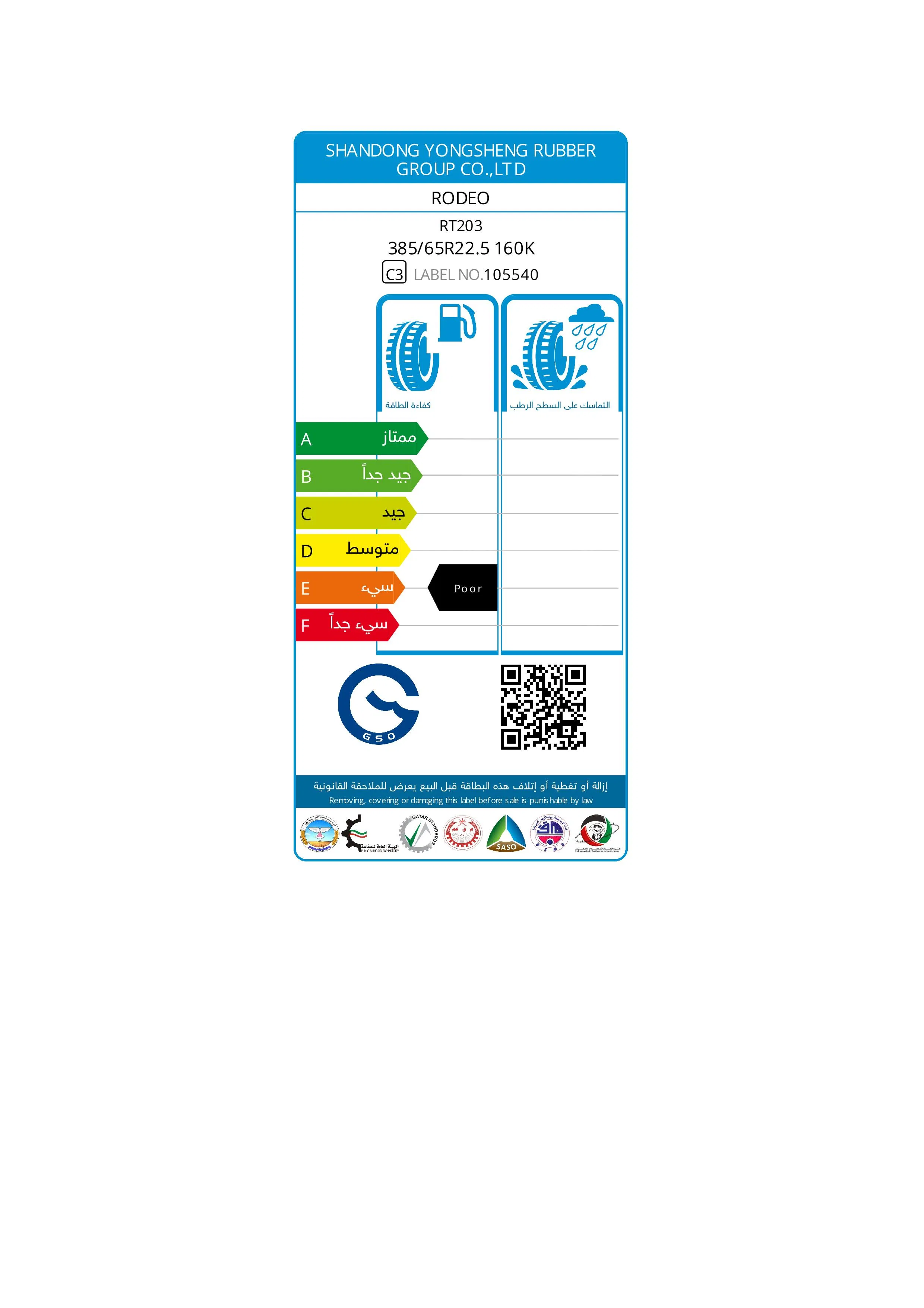 Chinese Retailer Truck Tire Pattern Rt206