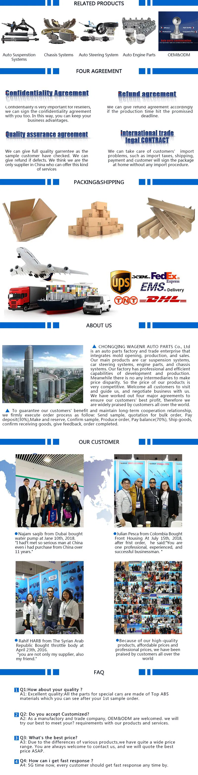 Cnwagner Power Steering Rack Corolla Nze121 for Nissan D22 49200-11g00