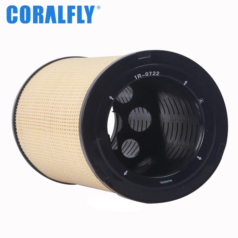 Coralfly Oil Filter 5I8670 9L-9100 9m-9740 4m-9378 7c-1062 1r-0714 1r-0740 1r-0735 4m-8047 8n-4901 1r-0722 1r-0730 6I-2499 6I-2500 2s-1285 for Cat Filter