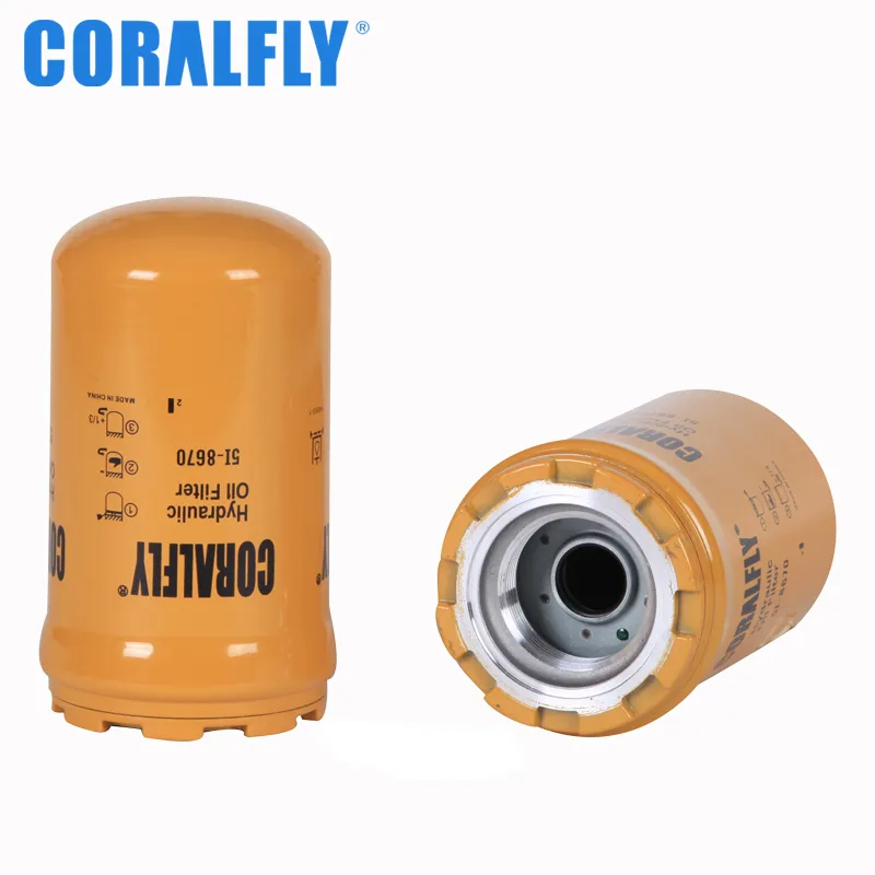 Coralfly Oil Filter 5I8670 9L-9100 9m-9740 4m-9378 7c-1062 1r-0714 1r-0740 1r-0735 4m-8047 8n-4901 1r-0722 1r-0730 6I-2499 6I-2500 2s-1285 for Cat Filter