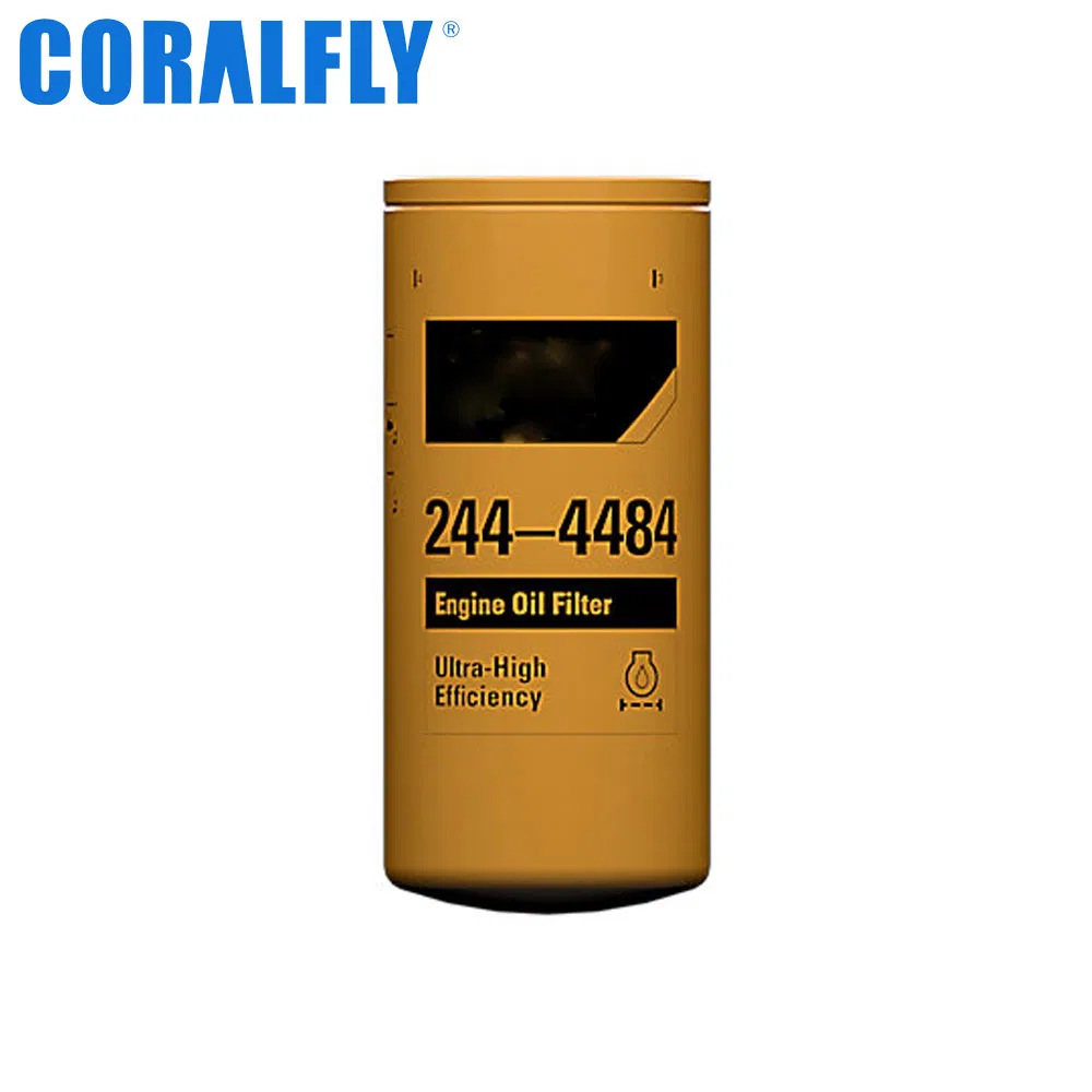Coralfly Tractor Engines Lube Oil Filter 244-4484 30640-50300 34462-00300 1r-0710 1r-0713 1r-0734 5I-7951 1r-0739 1r-0740 for Caterpillar Filter
