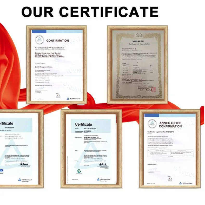 Customization 5X114.3 Racing Passenger Car Rims Hub Replica Aluminum Alloy for Toyota