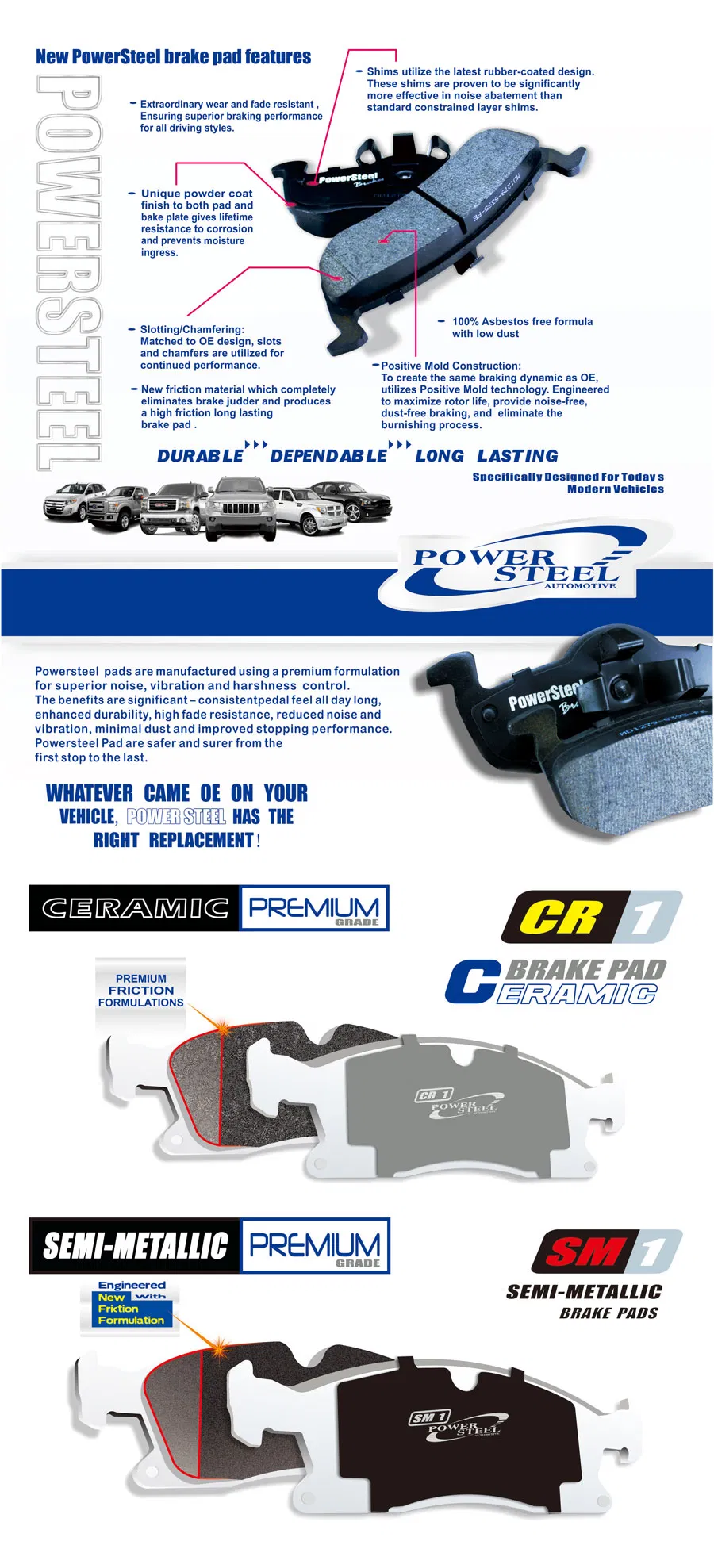 D1362 Brake Pad for Saturn