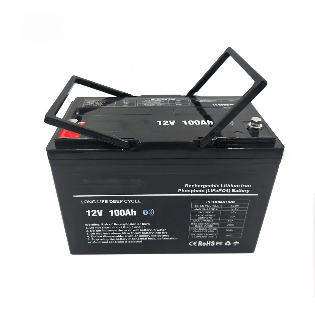 Factory Customized Lithium LiFePO4 Marine Battery 100 Ah 120 Ampere 36V with IP65 Waterproof Rating