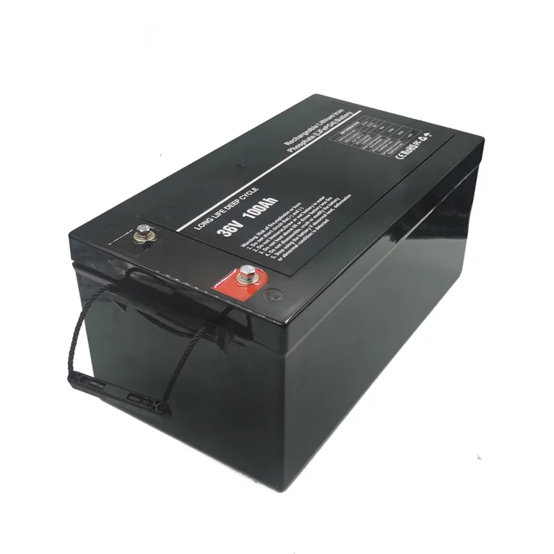 Factory Customized Lithium LiFePO4 Marine Battery 100 Ah 120 Ampere 36V with IP65 Waterproof Rating