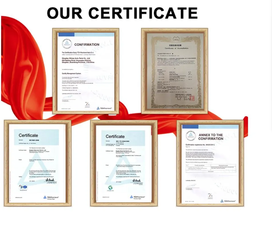 Factory Wholesale and Direct Sales of Auto Parts Hub, Rim and Spoke Are Used for Various Model Specifications