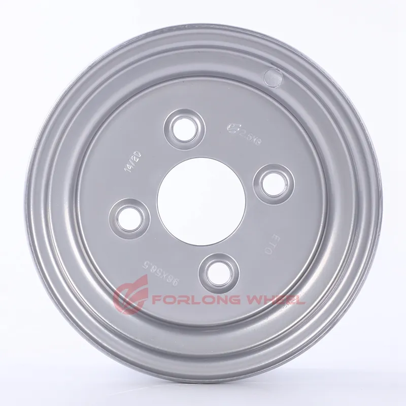 Forlong ATV Trailer Wheel Rim 8inch X 3.75 4stub on 100mm for 16X6.5-8 Tire for Sale