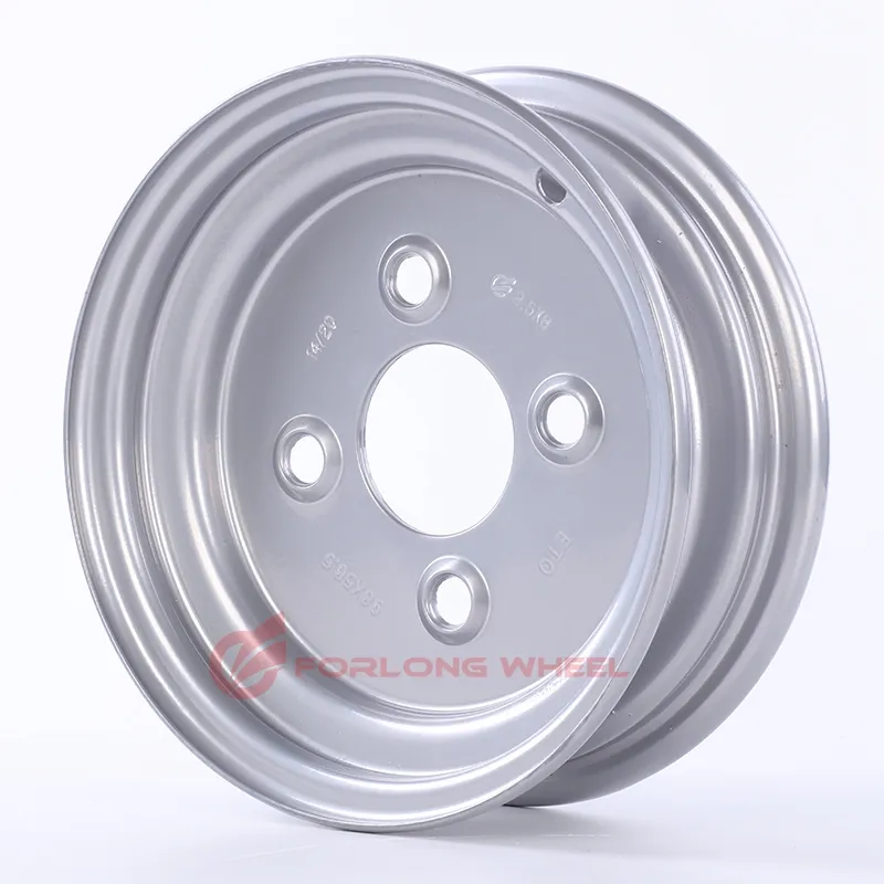 Forlong ATV Trailer Wheel Rim 8inch X 3.75 4stub on 100mm for 16X6.5-8 Tire for Sale